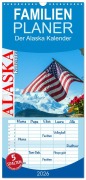 Cover-Bild zum Titel 'Familienplaner 2026 - Der Alaska Kalender mit 5 Spalten (Wandkalender, 21 x 45 cm) CALVENDO' von 'Max Steinwald'