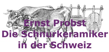 Cover-Bild zum Titel 'Die Schnurkeramiker in der Schweiz' von 'Ernst Probst'