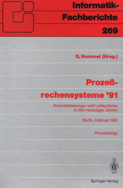 Prozeßrechensysteme '91 - 