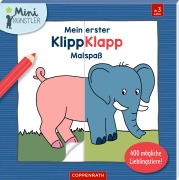 Cover-Bild zum Titel 'Mein erster Klipp-Klapp-Malspaß' von ''