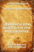 Cover-Bild zum Titel 'Lehrbuch der Geschichte der Philosophie' von 'Wilhelm Windelband'