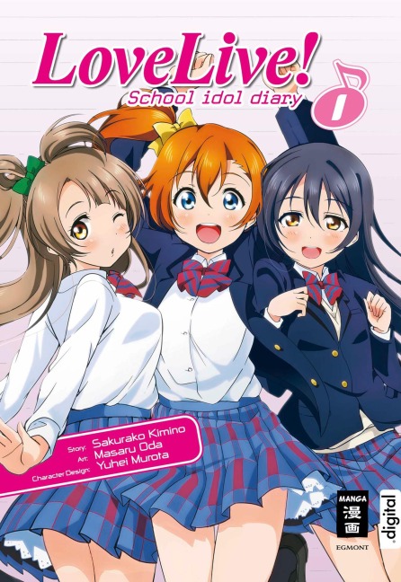 Love Live! School idol diary 01 - Sakurako Kimino, Masaru Oda