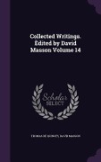 Cover-Bild zum Titel 'Collected Writings. Èdited by David Masson Volume 14' von 'Thomas De Quincey, David Masson'
