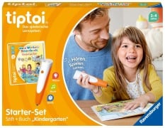 Cover-Bild zum Titel 'Ravensburger tiptoi Starter-Set 00113: Stift und Wörter-Bilderbuch Kindergarten- Lernsystem für Kinder ab 3 Jahren' von 'Sandra Grimm'