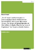 Cover-Bild zum Titel '"Essstörungen und Leistungssport. Essstörungsspezifische Merkmale bei Sportlerinnen ästhetischer Sportarten" versus "Prevalence of Eating Disorders in Elite Athletes Is Higher Than in the General Population". Ein Vergleich beider Studien' von 'Daniel Hackl'