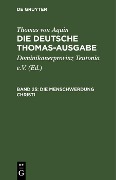 Cover-Bild zum Titel 'Die Menschwerdung Christi' von 'Thomas von Aquin'
