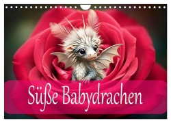 Cover-Bild zum Titel 'Süße Babydrachen (Wandkalender 2026 DIN A4 quer), CALVENDO Monatskalender' von 'Dusanka Djeric'