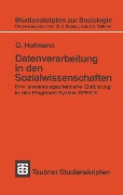 Cover-Bild zum Titel 'Datenverarbeitung in den Sozialwissenschaften' von ''