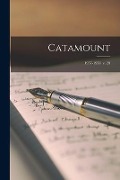 Catamount; 1957-1958 v. 20 - Anonymous