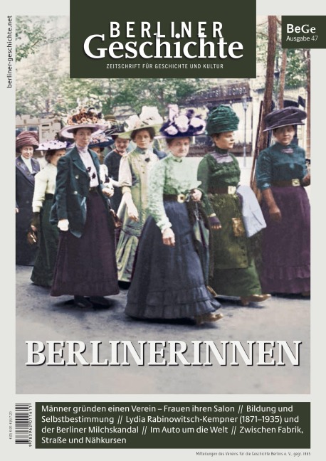 Berliner Geschichte - Zeitschrift für Geschichte und Kultur - 