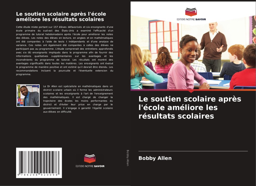 Le soutien scolaire après l'école améliore les résultats scolaires - Bobby Allen