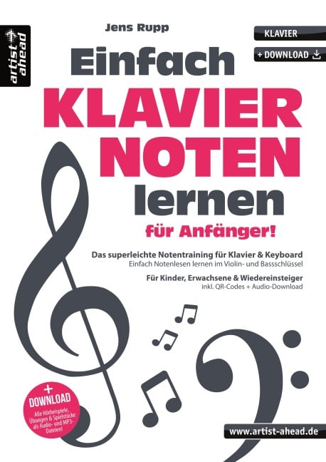 Einfach Klaviernoten lernen für Anfänger! - Jens Rupp