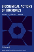Cover-Bild zum Titel 'Biochemical Actions of Hormones V3' von ''