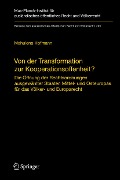 Cover-Bild zum Titel 'Von der Transformation zur Kooperationsoffenheit?' von 'Mahulena Hofmann'