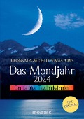 Das Mondjahr 2024 - Der farbige Taschenkalender - Johanna Paungger, Thomas Poppe