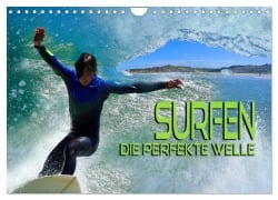 Cover-Bild zum Titel 'Surfen - die perfekte Welle (Wandkalender 2026 DIN A4 quer), CALVENDO Monatskalender' von 'Renate Bleicher'