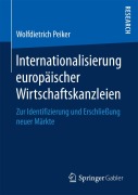 Cover-Bild zum Titel 'Internationalisierung europäischer Wirtschaftskanzleien' von 'Wolfdietrich Peiker'