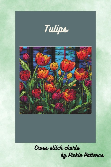 Tulips (Stained Glass Plants, #5) - Fred The Red