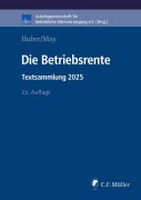 Cover-Bild zum Titel 'Die Betriebsrente' von 'Brigitte Huber, Judith May'