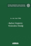 Cover-Bild zum Titel 'Karbon Vergisinin Yönlendirici Niteligi' von 'Fatih Türk'