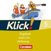 Klick! Englisch 5: 9. Schuljahr. Lieder- und Text-CD - 