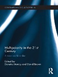 Cover-Bild zum Titel 'Multipolarity in the 21st Century' von ''