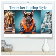 Tierischer HipHop Style (hochwertiger Premium Wandkalender 2026 DIN A2 quer), Kunstdruck in Hochglanz - Steffen Gierok-Latniak