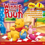 Cover-Bild zum Titel '01: Winnie Puuh in der Christopher Robin heimlich Fernsehen schaut und Ferkel unheimlich Angst bekommt (Hörspiel zur Disney TV-Serie)' von 'Thom Sharp, Steve Nelson'