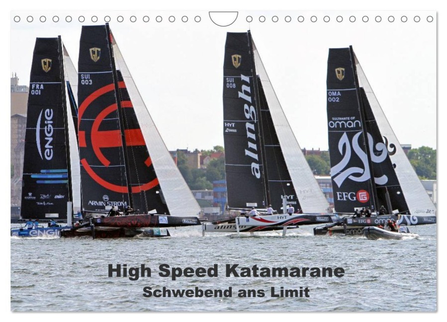 High Speed Katamarane - Schwebend ans Limit (Wandkalender 2025 DIN A4 quer), CALVENDO Monatskalender - Sven Sieveke