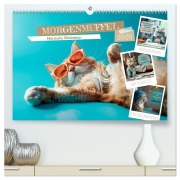 Cover-Bild zum Titel 'MORGENMUFFEL Mürrische Weisheiten (hochwertiger Premium Wandkalender 2026 DIN A2 quer), Kunstdruck in Hochglanz' von 'Melanie Viola'