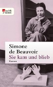 Cover-Bild zum Titel 'Sie kam und blieb' von 'Simone de Beauvoir'