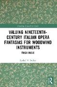 Cover-Bild zum Titel 'Valuing Nineteenth-Century Italian Opera Fantasias for Woodwind Instruments' von 'Rachel N. Becker'