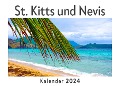 St. Kitts und Nevis (Wandkalender 2024, Kalender DIN A4 quer, Monatskalender im Querformat mit Kalendarium, Das perfekte Geschenk) - Anna Müller