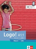 Cover-Bild zum Titel 'Logo! A1.1. Übungsbuch mit Audios' von 'Sarah Fleer, Tanja Mayr-Sieber, Paul Rusch, Bettina Schwieger'