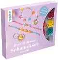 Cover-Bild zum Titel 'Mindful Mandala - Schmuckset Harmony. Mit Anleitung und Material für fünf Schmuckstücke' von 'Frechverlag'