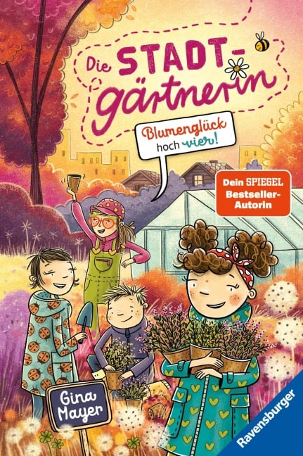 Die Stadtgärtnerin, Band 3 - Blumenglück hoch vier! - Gina Mayer