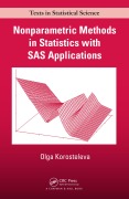 Cover-Bild zum Titel 'Nonparametric Methods in Statistics with SAS Applications' von 'Olga Korosteleva'