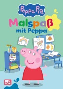 Cover-Bild zum Titel 'Peppa Wutz Ausmalbilder: Malspaß mit Peppa' von ''
