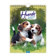 Cover-Bild zum Titel 'TRÖTSCH - Notizkalender zum Hängen Hunde 2027' von ''