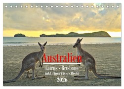 Cover-Bild zum Titel 'Australien - Cairns-Brisbane (Tischkalender 2026 DIN A5 quer), CALVENDO Monatskalender' von 'Mathias Calabotta'