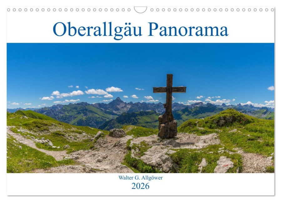 Oberallgäu Panorama (Wandkalender 2026 DIN A3 quer), CALVENDO Monatskalender - Walter G. Allgöwer