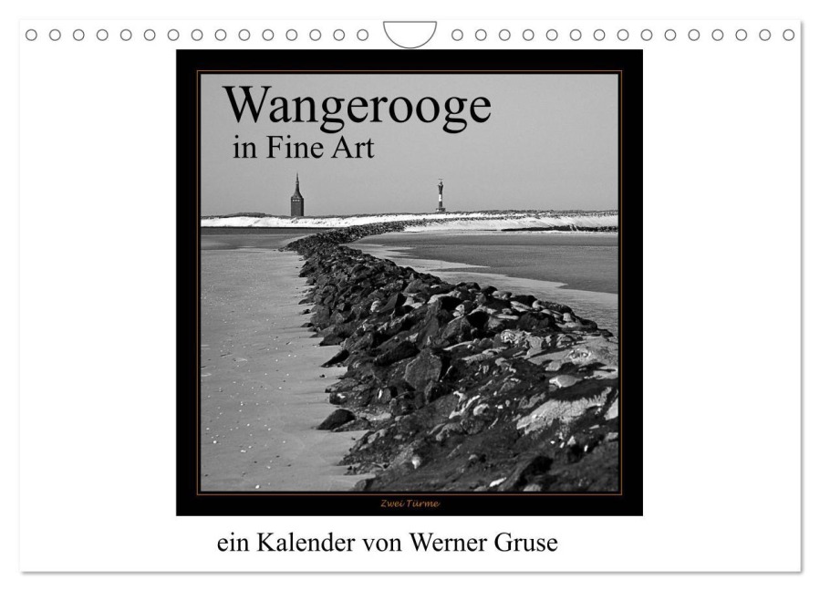 Wangerooge in Fine Art (Wandkalender 2026 DIN A4 quer), CALVENDO Monatskalender - Werner Gruse