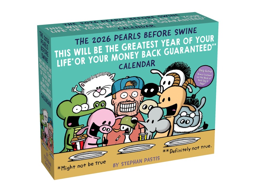 Pearls before Swine - Perlen for die Säue - 365 Days of Inspiration - Kalender 2026 - McMeel Andrews