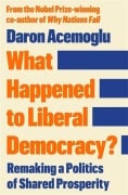 Cover-Bild zum Titel 'What Happened to Liberal Democracy?' von 'Daron Acemoglu'