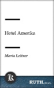 Cover-Bild zum Titel 'Hotel Amerika' von 'Maria Leitner'