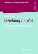 Cover-Bild zum Titel 'Erziehung zur Wut' von 'David Kergel'