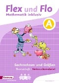 Cover-Bild zum Titel 'Flex und Flo Mathematik  inklusiv. Arbeitsheft Sachrechnen und Größen A' von ''