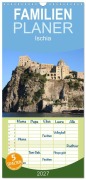 Cover-Bild zum Titel 'Familienplaner 2027 - Ischia mit 5 Spalten (Wandkalender, 21 x 45 cm) CALVENDO' von 'Geotop Bildarchiv I. Gebhard'