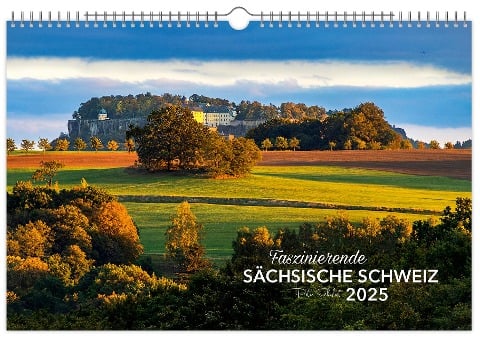 Kalender Faszinierende Sächsische Schweiz 2025 - Peter Schubert