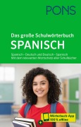 Cover-Bild zum Titel 'PONS Das große Schulwörterbuch Spanisch' von ''
